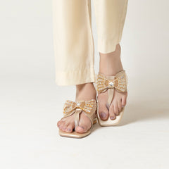 Golden Butterfly Sliper