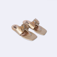 Golden Butterfly Sliper