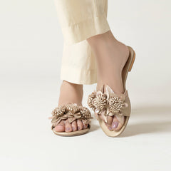 Golden Grace Casual Sliper