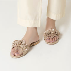 Golden Grace Casual Sliper