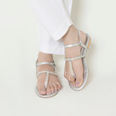 Midnight Static Silver Formal Sandal