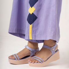 Lavender Platform Sandals
