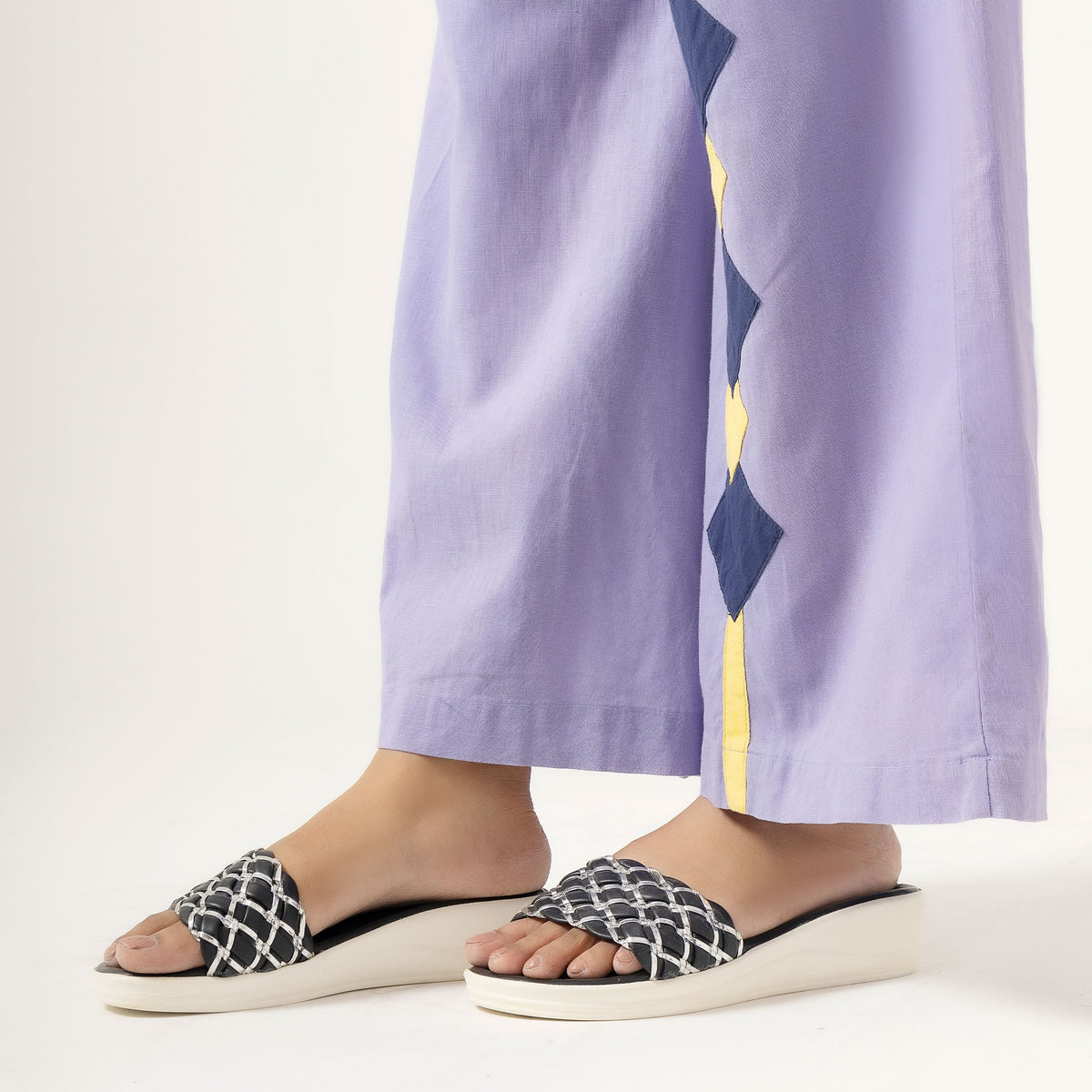 Casual Comfort Black Slippers