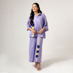 Lavender Platform Sandals